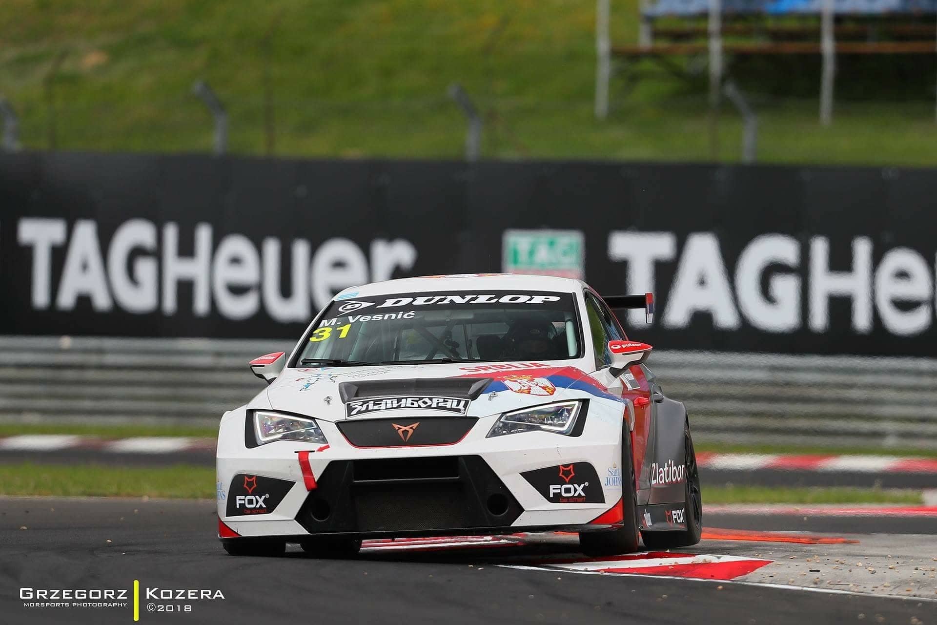 Seat Cupra TCR — automobil pete titule Centralne Evrope, 2018.