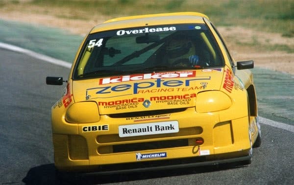 Renault iz evropskog kupa — Modriča Racing Team, sezone 1999–2002.